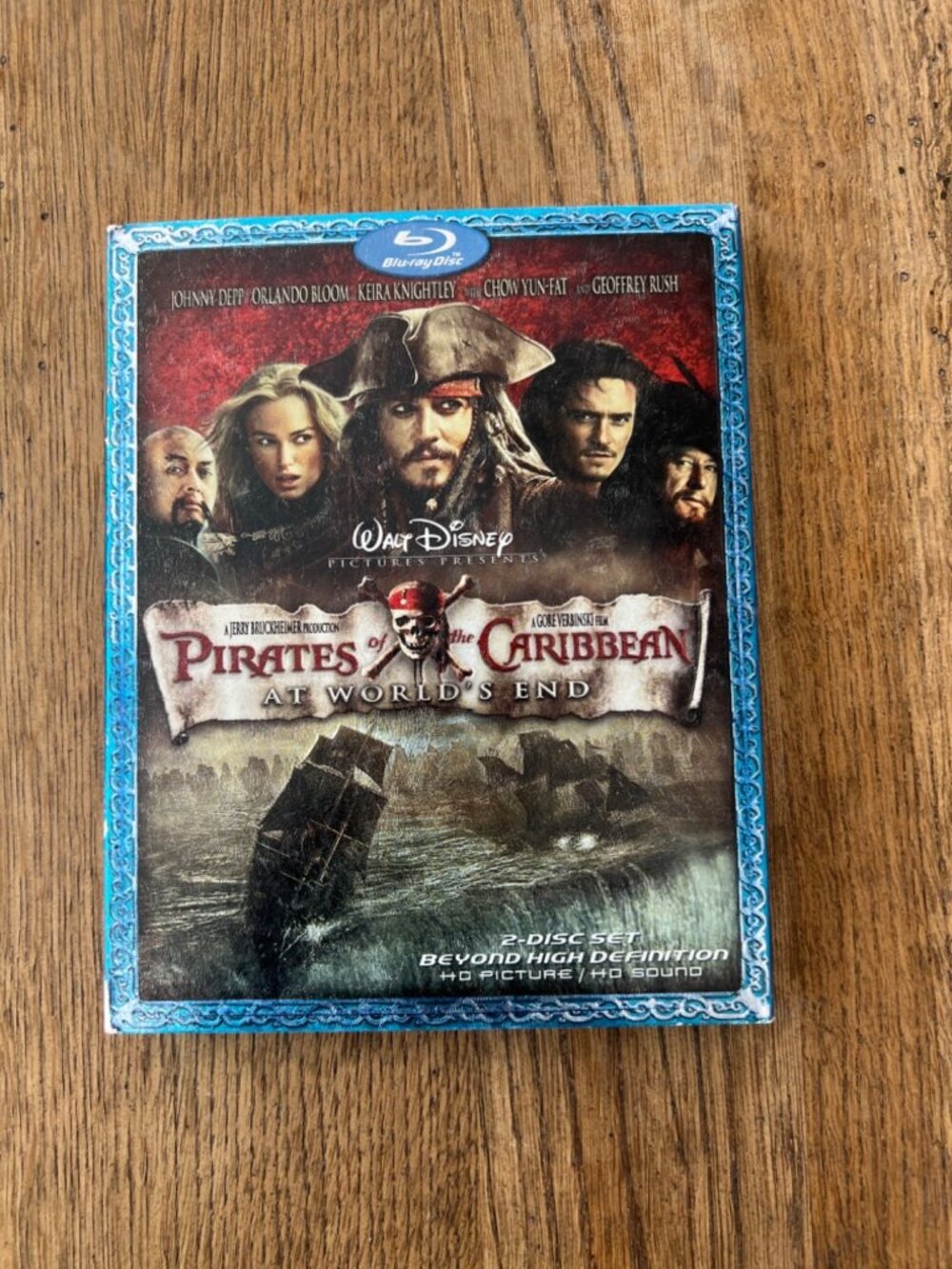 Pirates Of The Caribbean: At Worlds End 2007 Blu-Ray 2-Disc High Def Pre-Owned